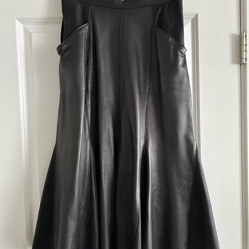 Leather Skirt